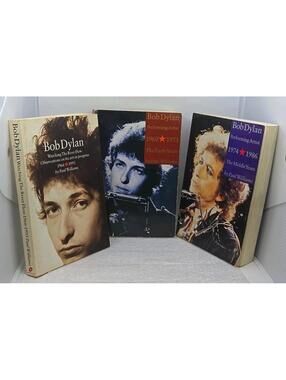 Bob Dylan Book Lot Of 3 Biography Vintage Rock By Paul Williams 1960-1995